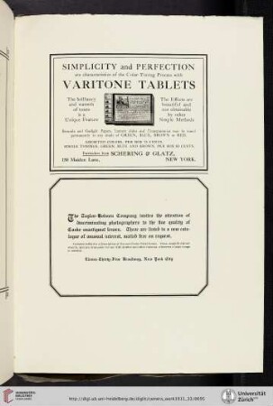 Taylor-Hobson Company [Cooke Anastigmat Lenses]