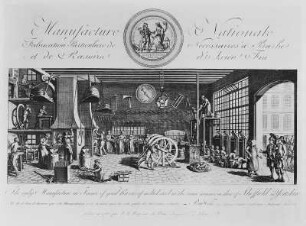 Rasiermessermanufaktur, Frankreich, 1783