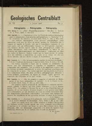1. Januar 1906 No. 9.