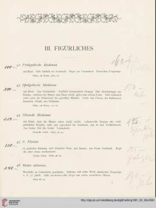III. Figürliches (Nr. 42-48)