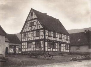 Fachwerk. Bauernhaus