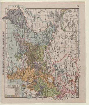 Gebietsentwickelung Preuszens, Schauplatz des deutsch-französ. Krieges 1870 - 71