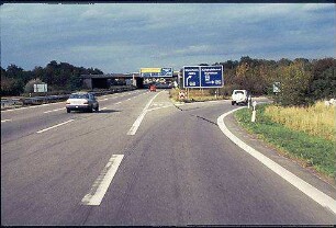 Einfahrt in Tangente Südost (Mannheim-Neckarau Richtung Heidelberg) von Fahrbahn Ost der B38a (Mannheim-Neckarau Richtung Mannheim-Neuostheim)