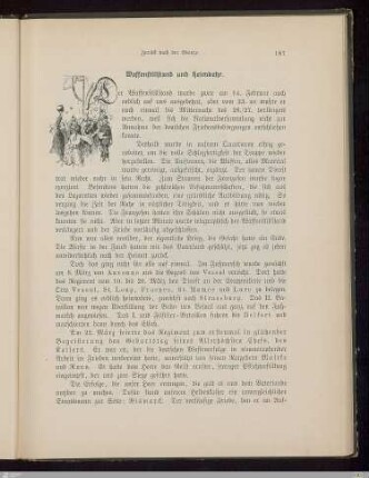 Waffenstillstand und Heimkehr