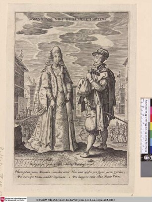 Romanorum Viri Et Feminae Habitus.