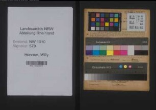 Entnazifizierung Willy Honnen , geb. 08.05.1910 (Malermeister)