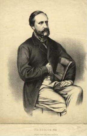 Bildnis von Friedrich (VIII.) (1829-1880), Herzog von Schleswig-Holstein-Sonderburg-Augustenburg