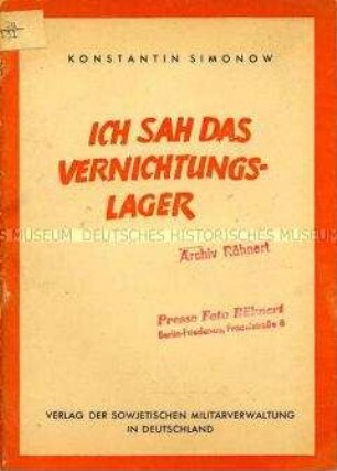 Bildbericht über das ehemalige Konzentrationslager Dachau