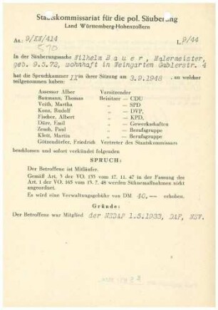 Bauer, Wilhelm