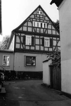 Fachwerkwohnhaus; Bad Homburg, Schulberg 3