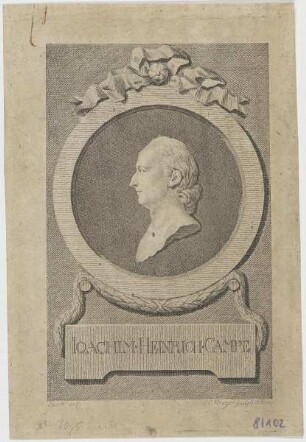 Bildnis des Ioachim Heinrich Campe