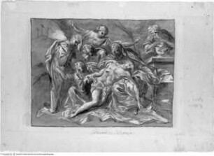 Die Beweinung Christi (recto)
