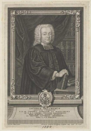 Bildnis des Iacobus Bruckerus