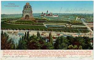 Leipzig: Völkerschlachtdenkmal