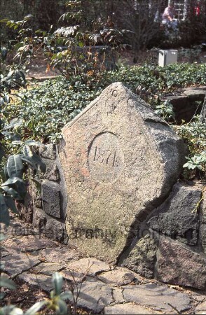 Gedenkstein 1871 bei Friedenseiche