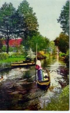 Spreewald mit Spreewaldkahn