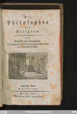 Siebenter Band: Die @Philosophie der Religion