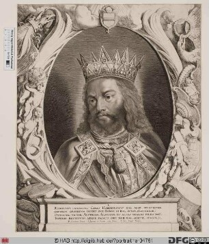 Bildnis Rudolf I. von Habsburg, deutscher König (reg. 1273-91)
