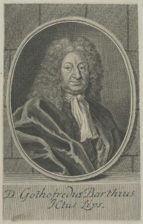 Bildnis des Gothofredus Barthius