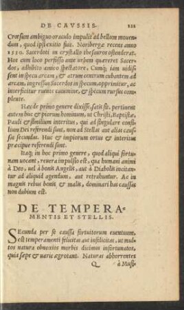 De Temperamentis Et Stellis.