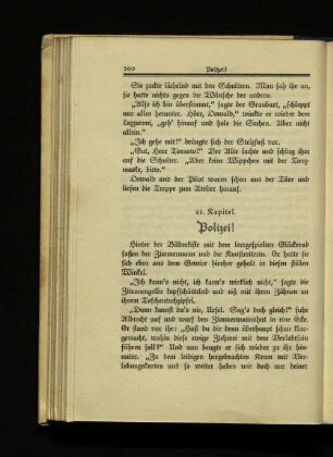 21. Kapitel. Polizei!