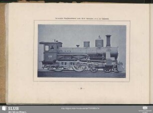 2/4 gek. Schnellzug-Locomotive der Serbischen Staatsbahn