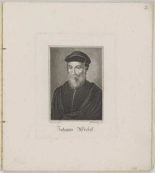 Bildnis des Johann Wiclef