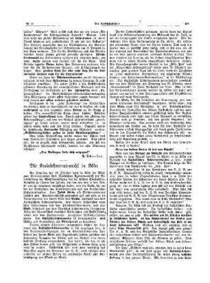 Die Kreislehrerratswahl in Köln