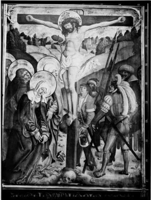 Wollmatingen Katholische Kirche Sankt Martin Hochaltar Altarbild Kreuzigung