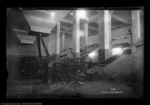 Bau Me 103 Dampfkesselhaus, Tiefbunker