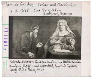 Aert de Gelder: Esther und Mardochai. Budapest, Museum