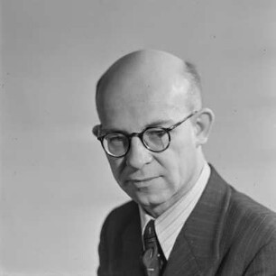 Portrait eines Mannes mit Brille im Anzug