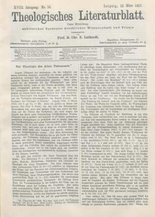 113-116 Zur Theologie des Alten Testaments