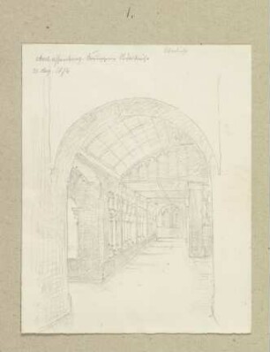 Kreuzgang der Stiftskirche in Aschaffenburg