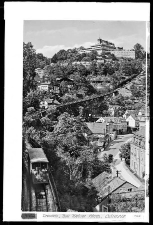 Dresden-Weißer Hirsch, Restaurant Luisenhof und Bergbahn
