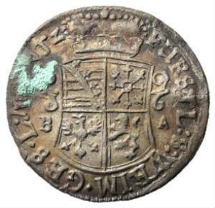 Fundmünze, 1/24 Taler (Groschen), 1689