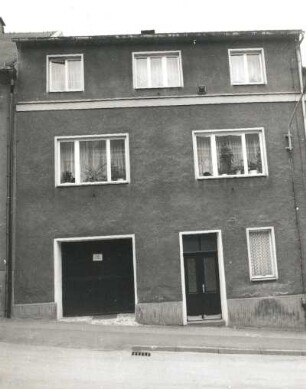 Marienberg, Baderstraße 13. Wohnhaus. Straßenfront