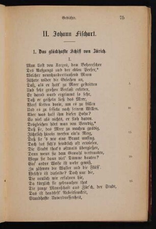 II. Johann Fischart.