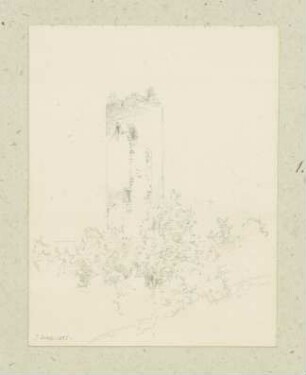 Ruine eines Turmes