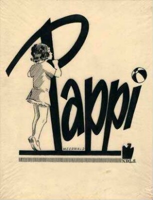 Filmplakatentwurf für "Pappi" (1934)