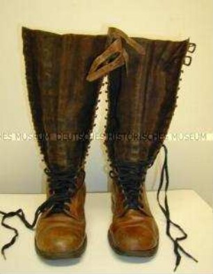 Schnürstiefel für Sturmführer der SA (Fahnenträger), Sturmbann I, Gruppe 11