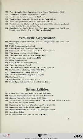 Schmuckstücke (Nr. 581-603)