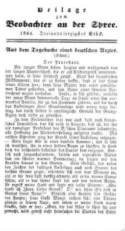 Beilage zum Beobachter an der Spree. 1844. 43. Stueck