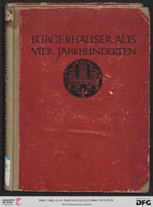 Freiburger Bürgerhäuser aus vier Jahrhunderten