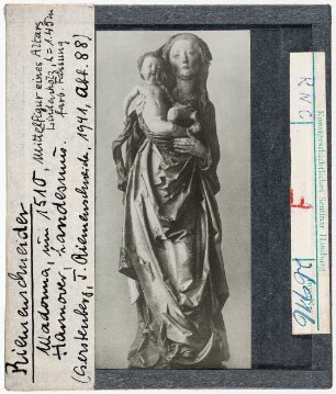 Riemenschneider: Madonna mit Kind. Hannover, Landesmuseum