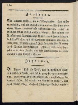 Zauberer.