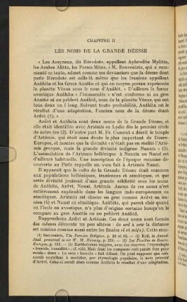 Chapitre II. Les noms de la grande déesse