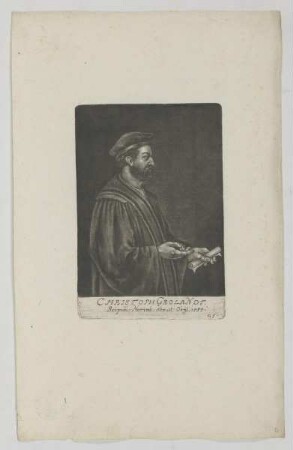 Bildnis des Christoph Grolandt