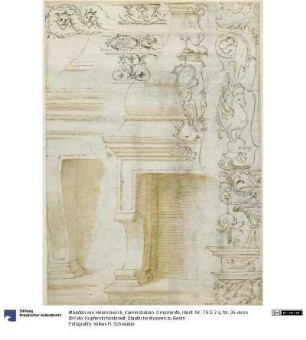 Kaminstudien. Ornamente