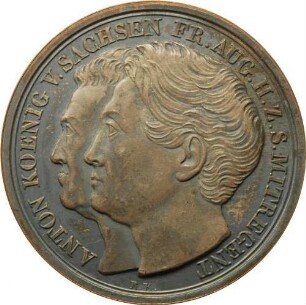 König Anton und Friedrich August - Verfassung